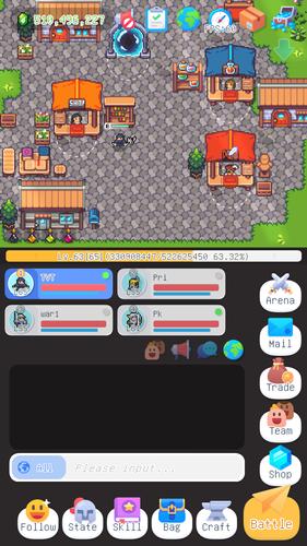 TinyWorld-Idle mmorpg Capture d’écran 2