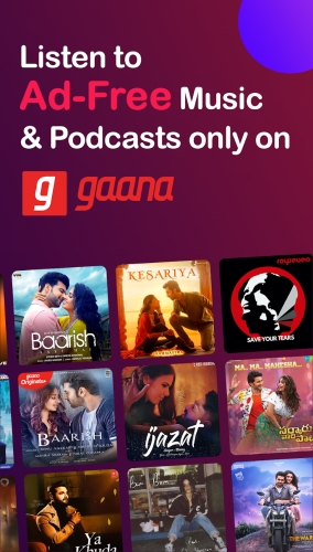 Gaana: MP3 Songs, Music App應用截圖第3張