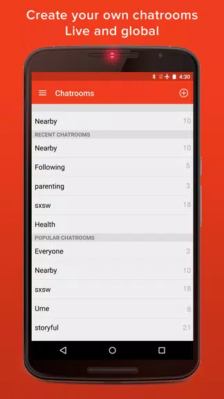 FireChat स्क्रीनशॉट 3