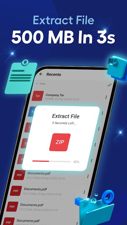 Pro 7-Zip, Unzip Rar Extractor スクリーンショット 1