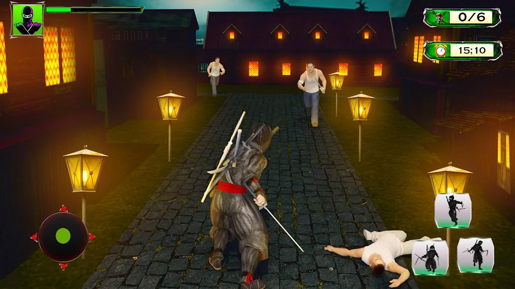 Ninja Hero Assassin Samurai Pirate Fight Shadow應用截圖第2張