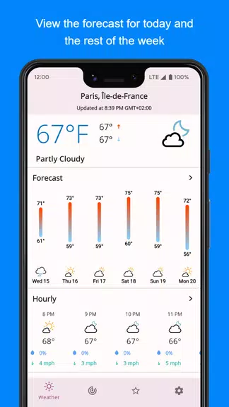 SimpleWeather應用截圖第1張