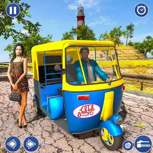 City Taxi Auto Rickshaw Game Capture d’écran 1