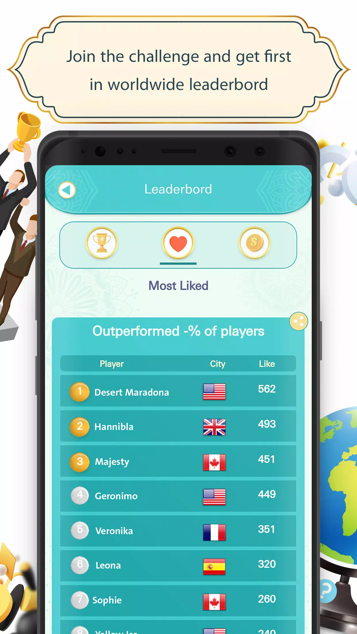 QuizUp 2应用截图第2张