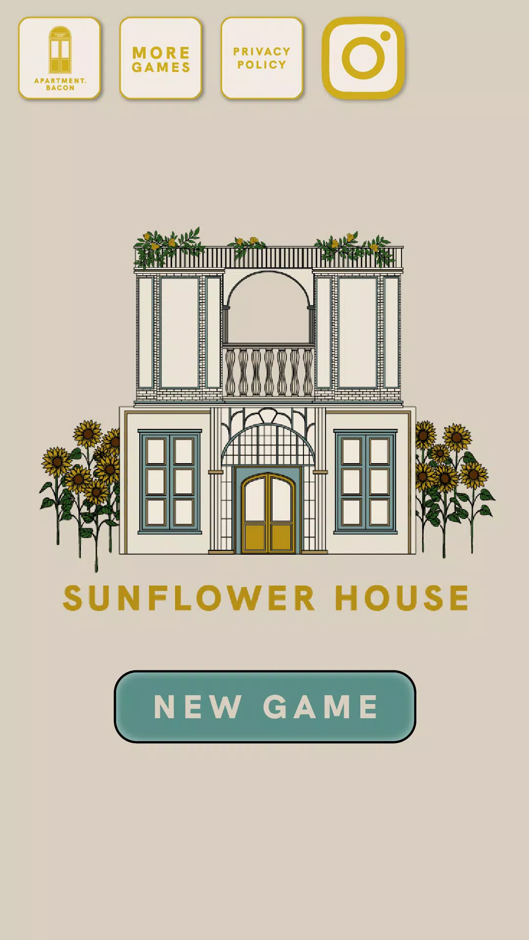 SUNFLOWER HOUSE : ROOM ESCAPE 스크린샷 1