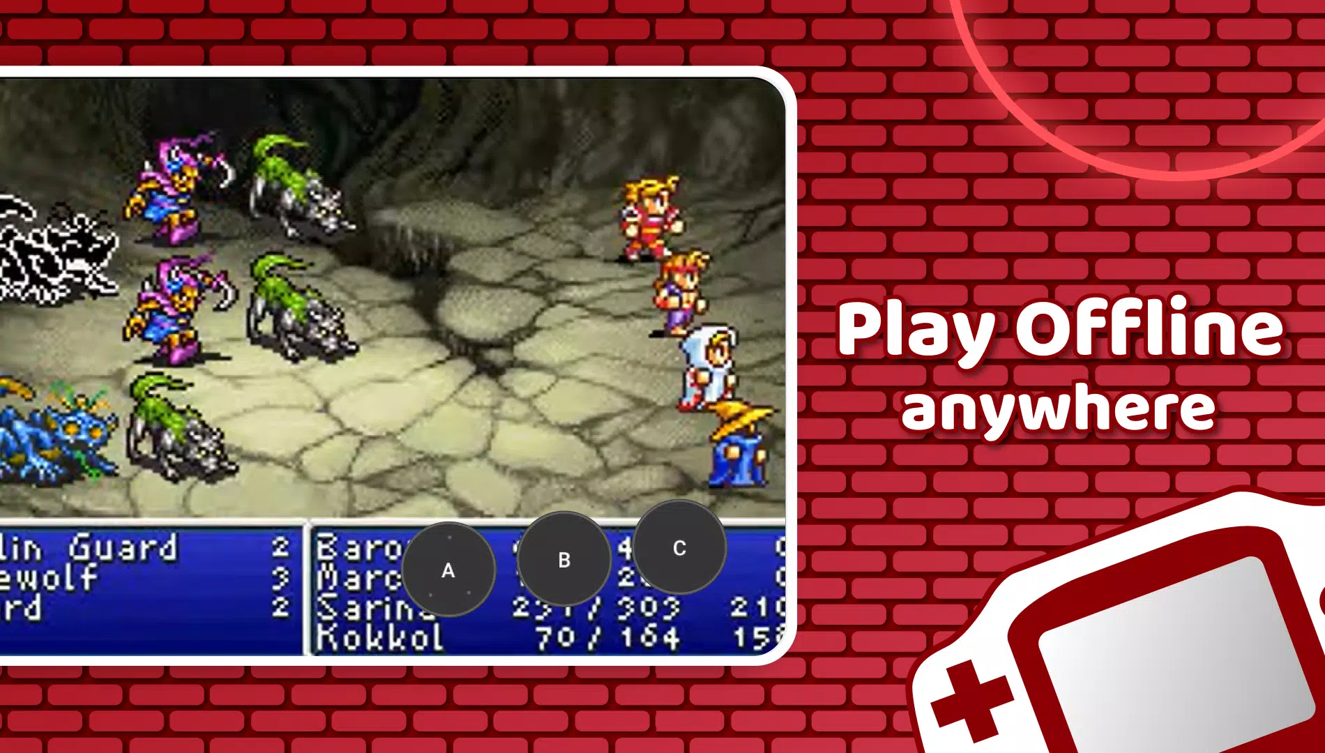 GBA Emulator Captura de tela 3