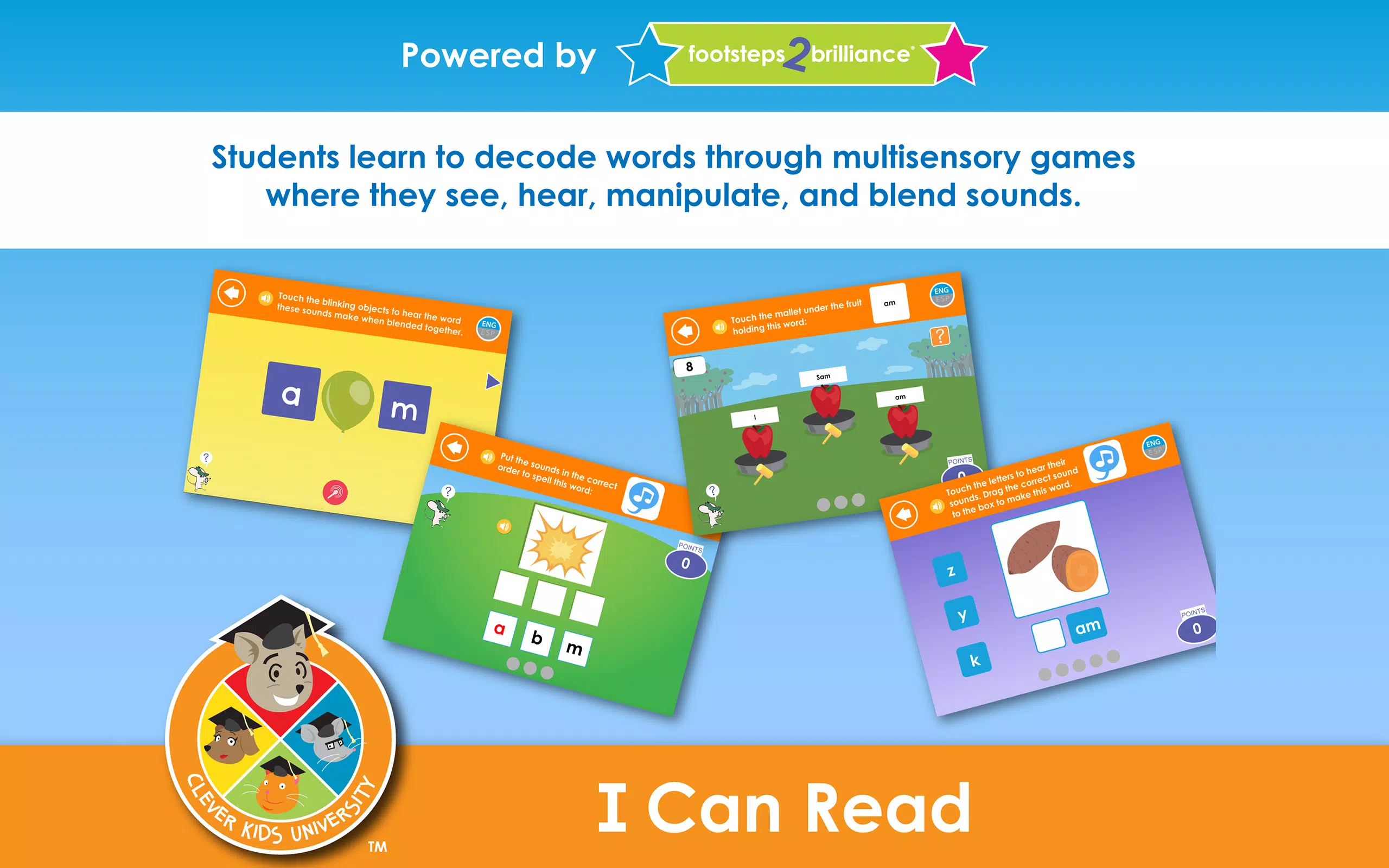 Clever Kids U: I Can Read Screenshot 3