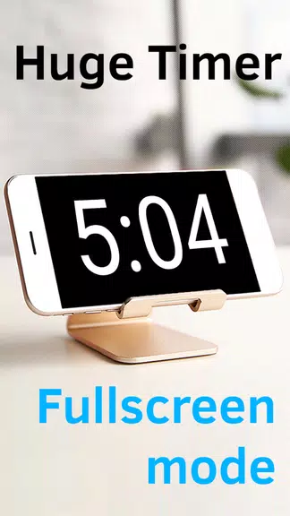 Riesige Timer-Stoppuhr-Tabata Screenshot 3