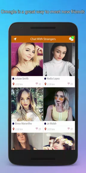 Omegle Video Chat App應用截圖第2張