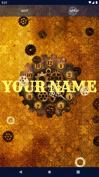 Steampunk Clock Wallpaper應用截圖第2張