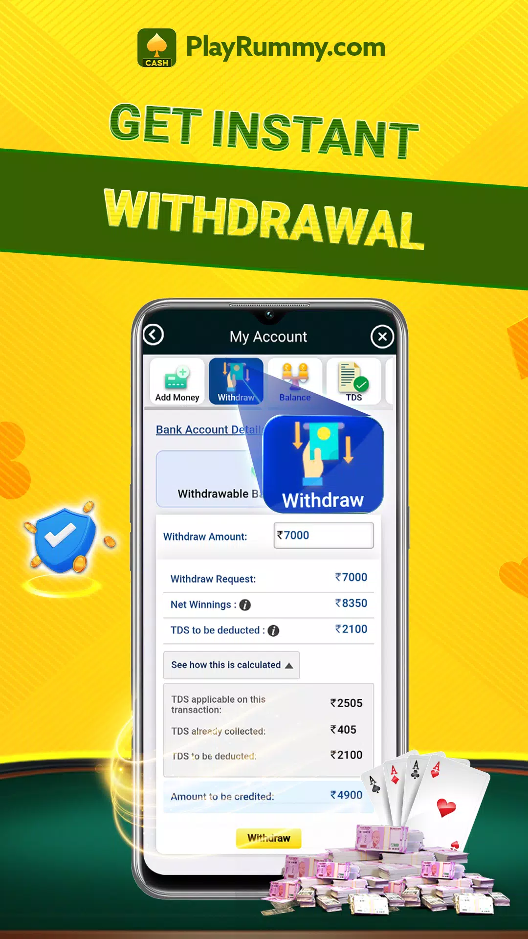 PlayRummy: Real Cash Rummy App Capture d’écran 4