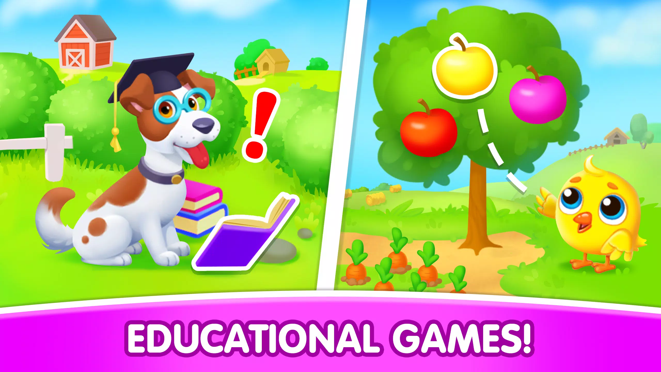 Education tablet game for kids 스크린샷 1