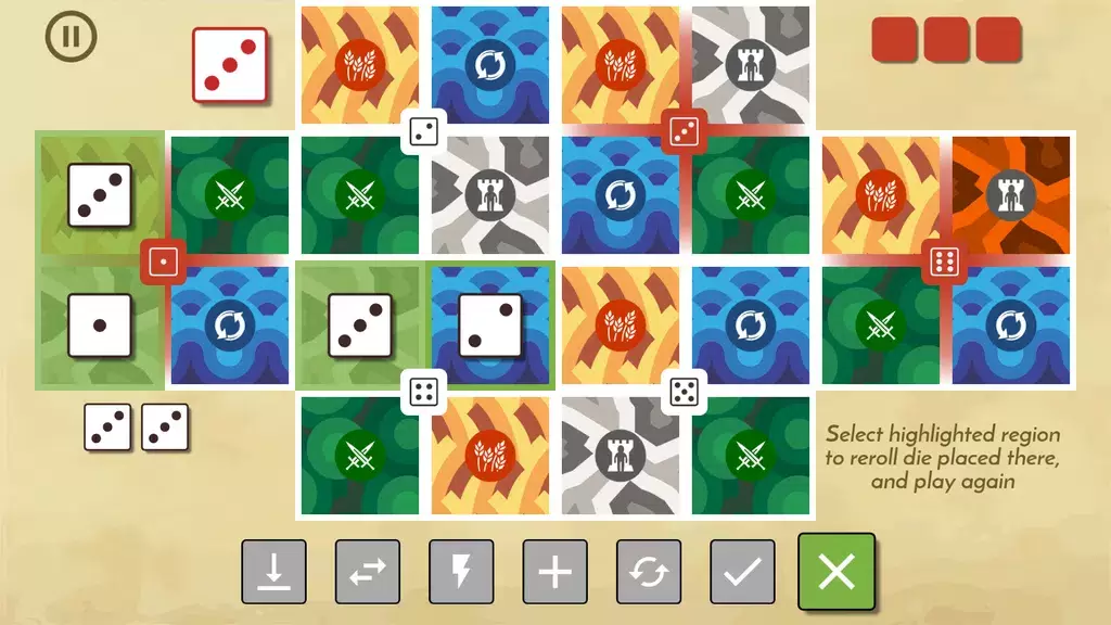 Land 6 Board Game 스크린샷 2