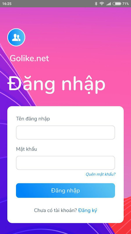 Golike - Kiếm Tiền Online Từ MXH應用截圖第3張