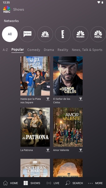 The NBC App - Stream TV Shows应用截图第1张