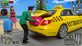 US Taxi Car Driving Games スクリーンショット 2