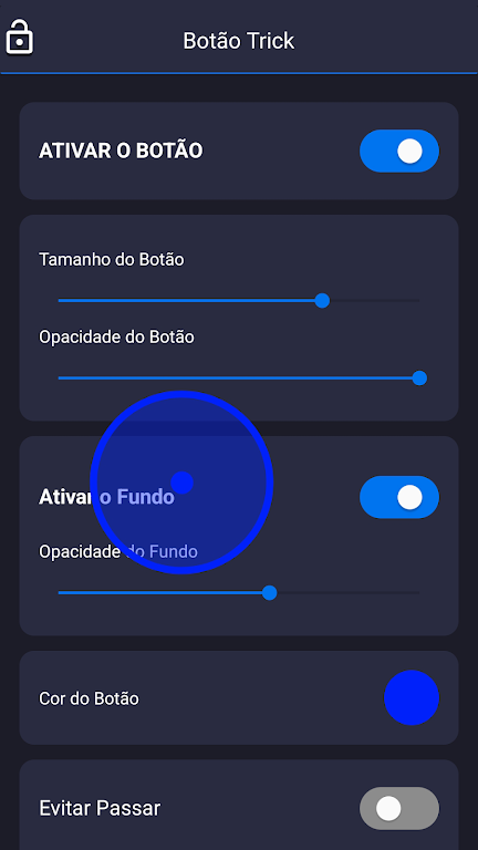Botão Trick Macro 스크린샷 3