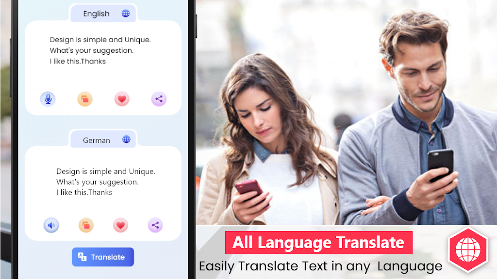 Text to speak : Translator Скриншот 4