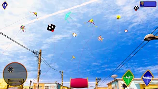 Pipa Layang Kite Flying Game Скриншот 4