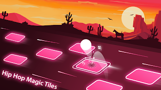 Magic Ball Tiles Hop Music Run Screenshot 4