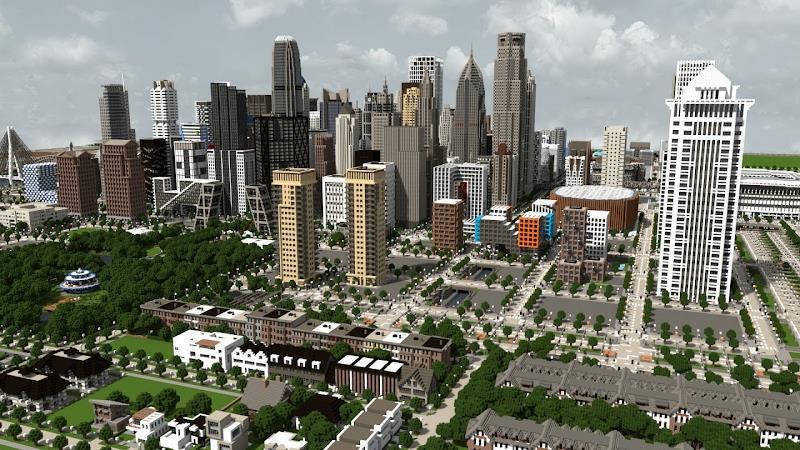 Cities maps for minecraft 스크린샷 1