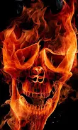 Fire Skulls Live Wallpaper Скриншот 3