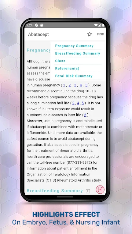 Drugs in Pregnancy Lactation Screenshot 3