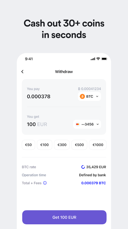 SPACE iZ Wallet Screenshot 2