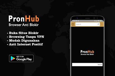 PronHub Browser Anti Blokir Tanpa VPN Capture d'écran 1