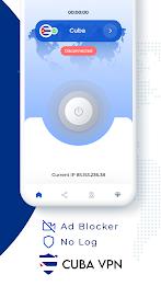 VPN Cuba - Get Cuba IP Captura de pantalla 2
