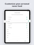 fresh - Daily news break app Скриншот 4