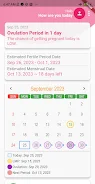 Ovulation Estimator Plus 스크린샷 2