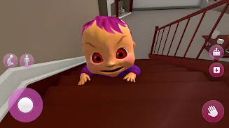 Scary Baby In Pink Horror Game Capture d’écran 1
