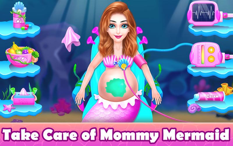 Mermaid Game: Newborn,Pregnant應用截圖第2張