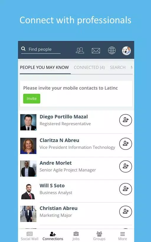 LatInc Professional Network應用截圖第1張