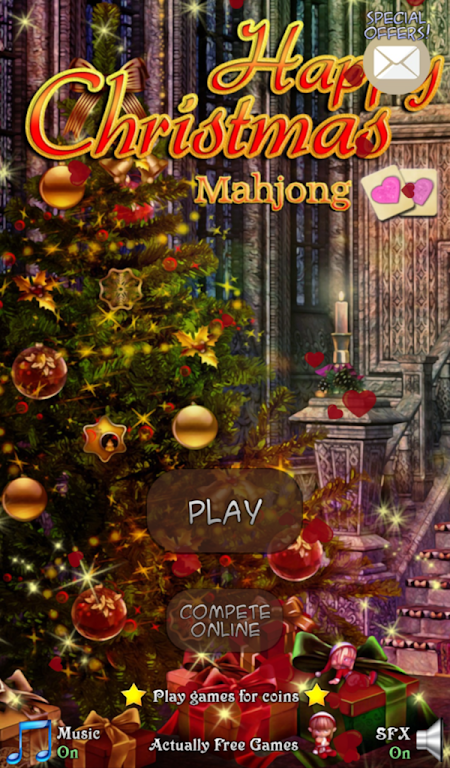 Hidden Mahjong Happy Christmas应用截图第1张