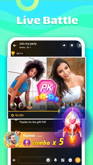 Ola Party - Live, Chat & Party應用截圖第3張