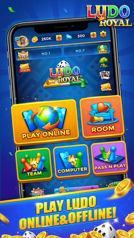 Ludo Royal - Happy Voice Chat स्क्रीनशॉट 2