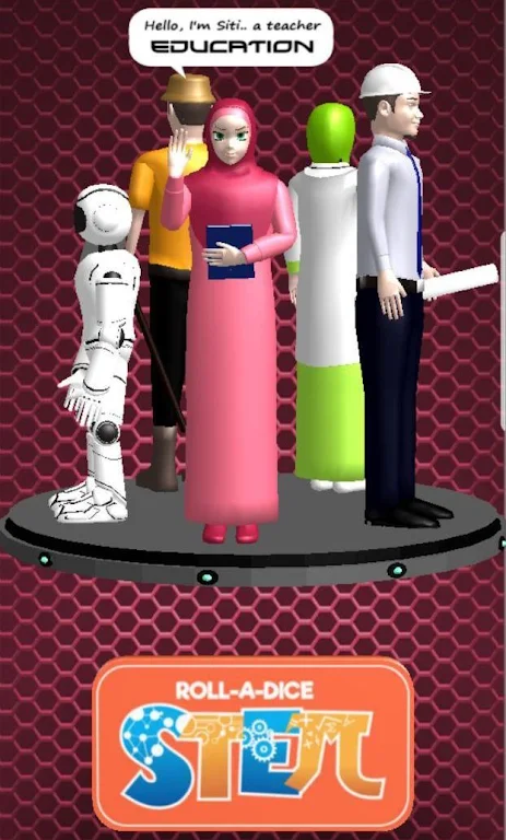 STEM roll-a-dice 스크린샷 1