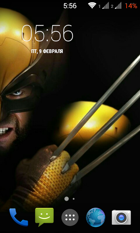 Heroes of Comics: Wolverine HD Wallpapers Скриншот 1