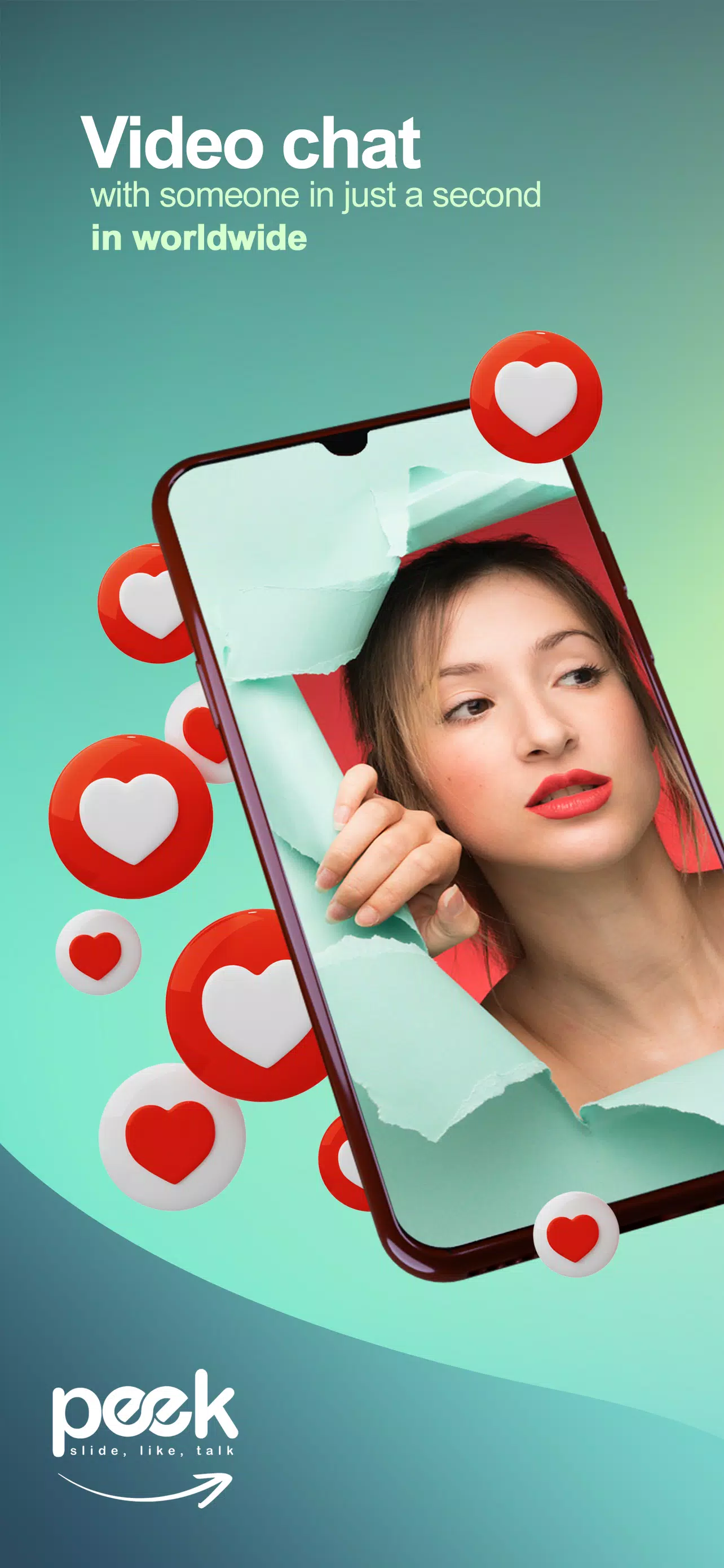 Peek - Live Video Chat Screenshot 1
