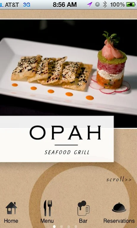 Opah Seafood Grill 스크린샷 1