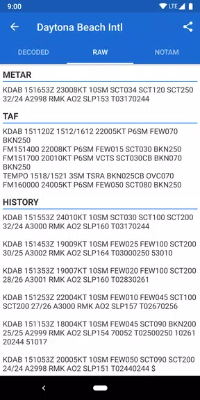 Avia Weather - METAR & TAF應用截圖第3張