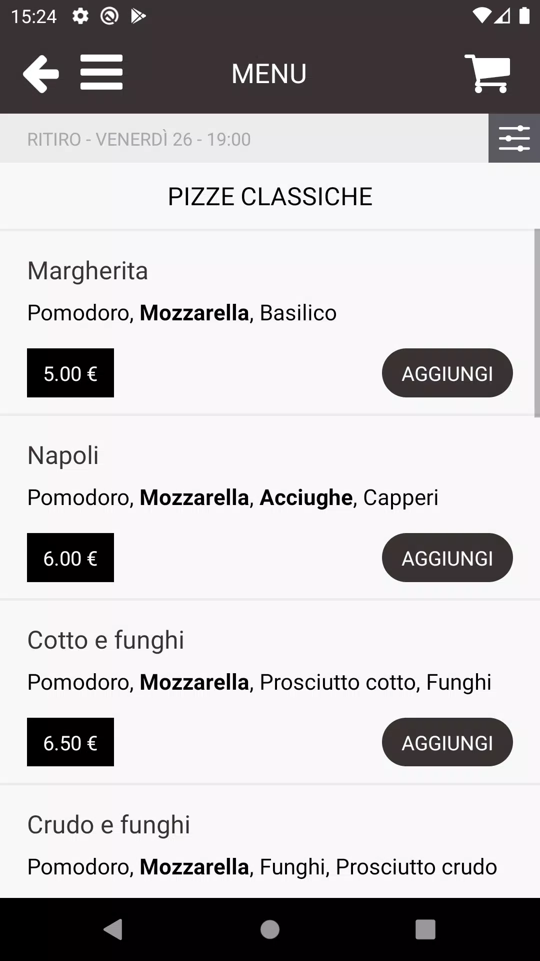 Pizzeria Dabbe應用截圖第4張