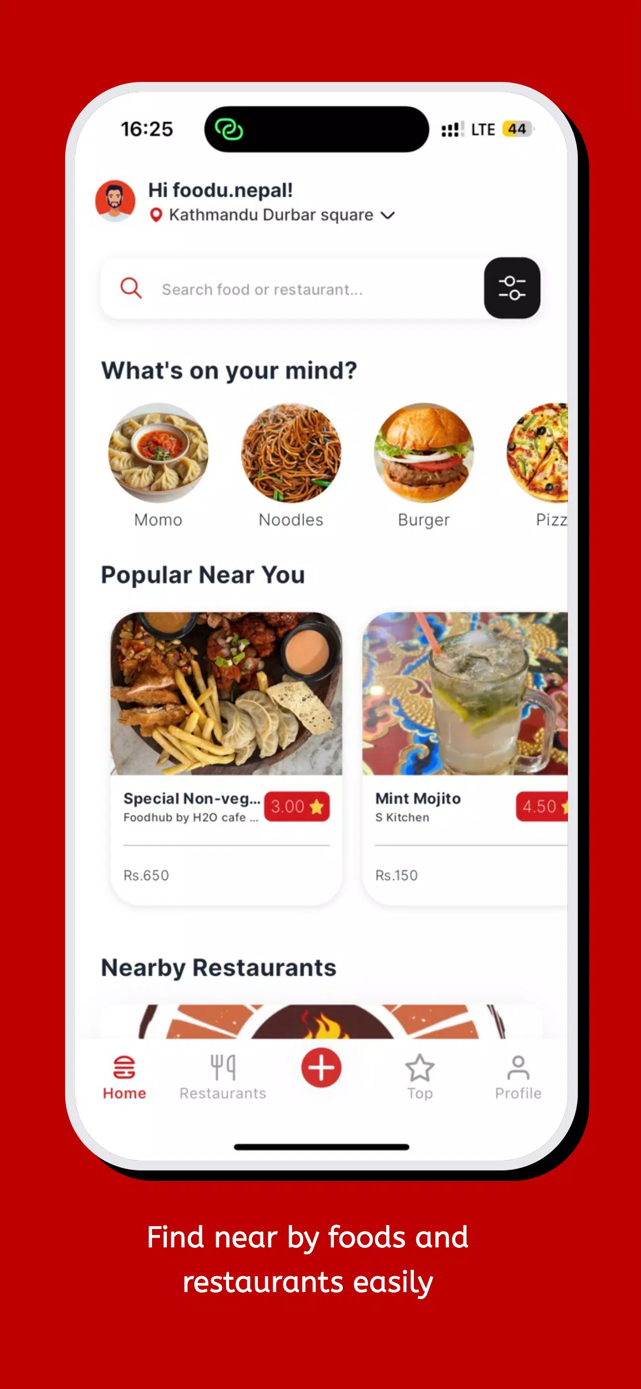 Foodieho Screenshot 1