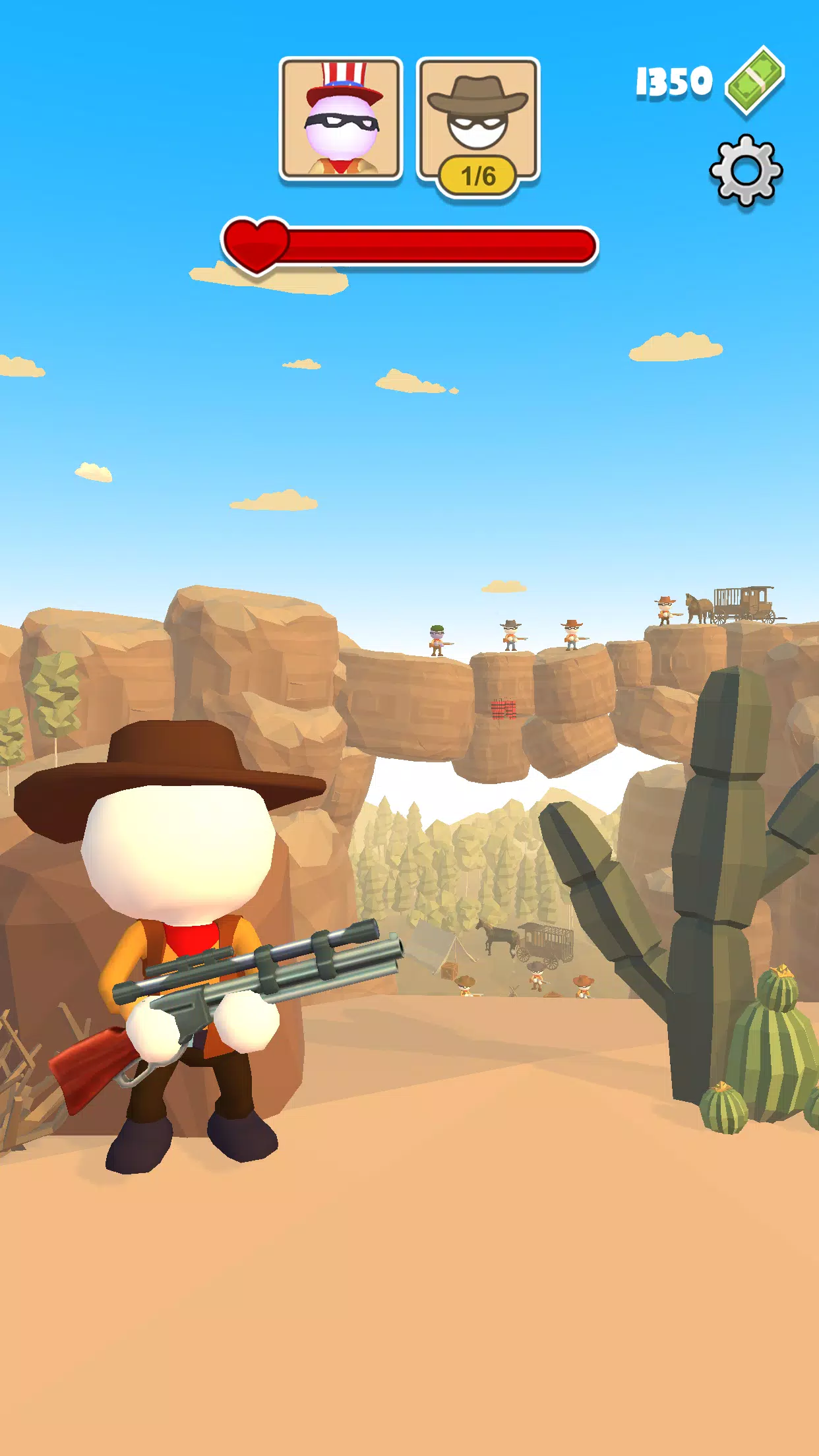 Western Sniper: Velho Oeste Captura de tela 2