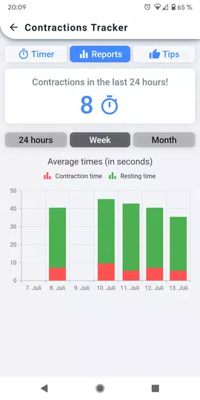 Contractions Tracker Screenshot 3