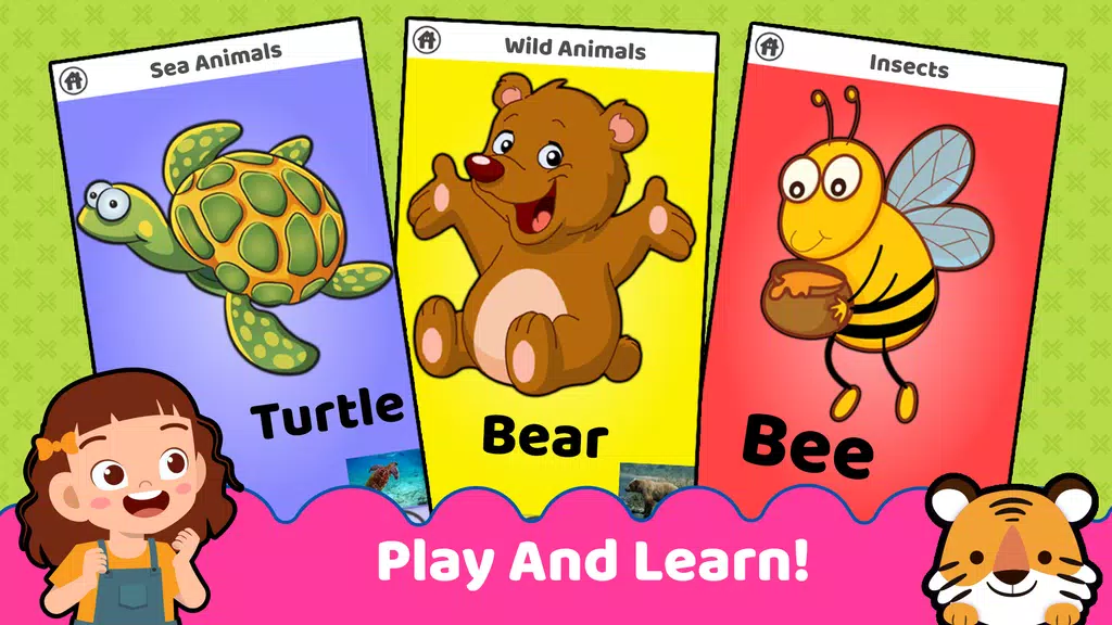 Animals for kids: Color & Draw應用截圖第3張