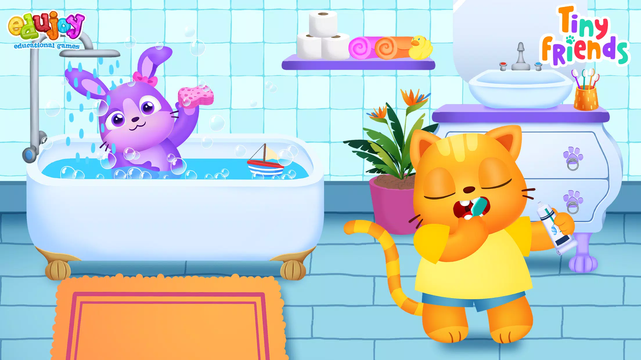 Baby virtual pet care 스크린샷 1