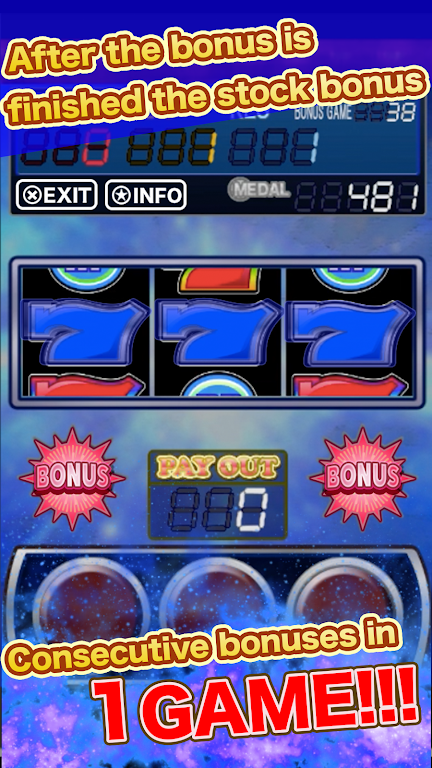 Slots【1G combo】Japanese Free Pachi-Slot game Screenshot 2